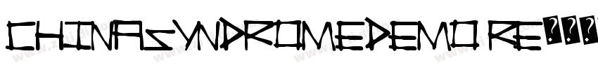 ChinaSyndromeDEMO Re字体转换